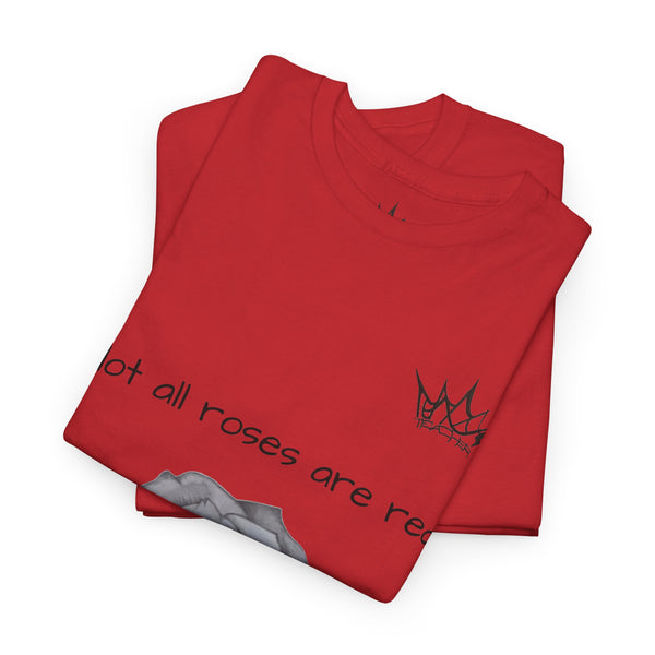 Sketched Rose Unisex Cotton Tee