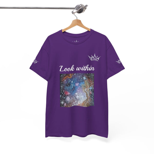 Acrylic on Canvas "Cosmic Soul" Unisex Cotton Tee