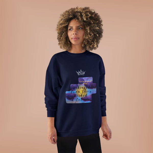 Unhinged from illusion - Unisex EcoSmart Sweatshirt