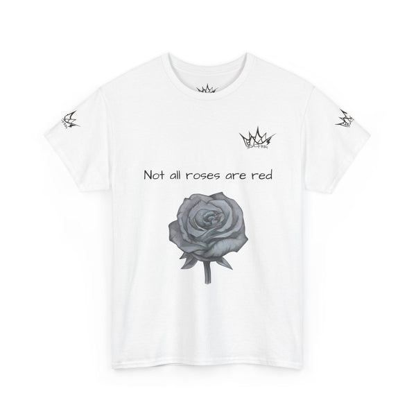 Sketched Rose Unisex Cotton Tee