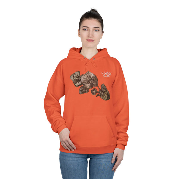 Hand Sketched Bougainvillea - Unisex EcoSmart Hoodie
