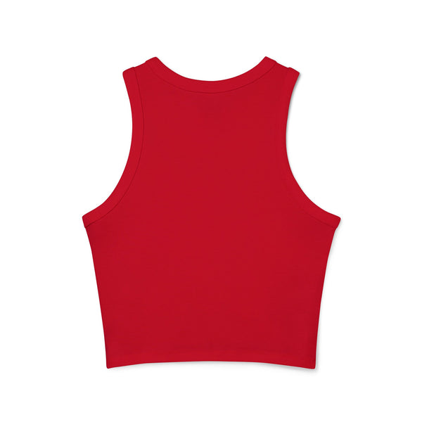 Women's Dandelion Sketched Art Crop Tank Top