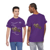 Bougainvillea Sketch - Unisex Cotton Tee