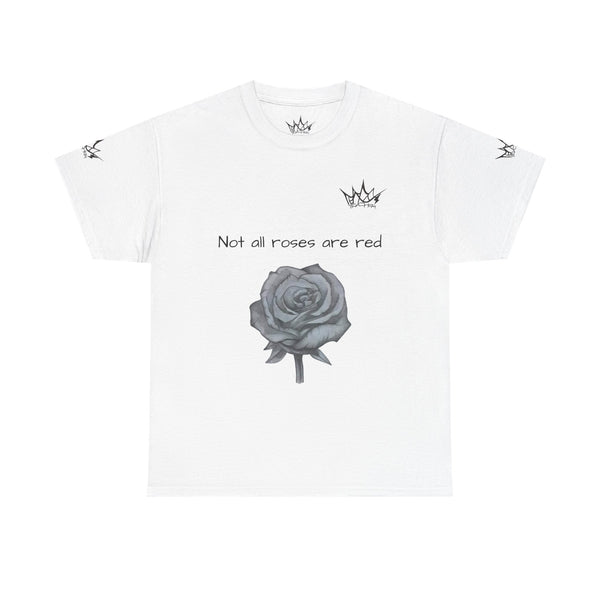 Sketched Rose Unisex Cotton Tee
