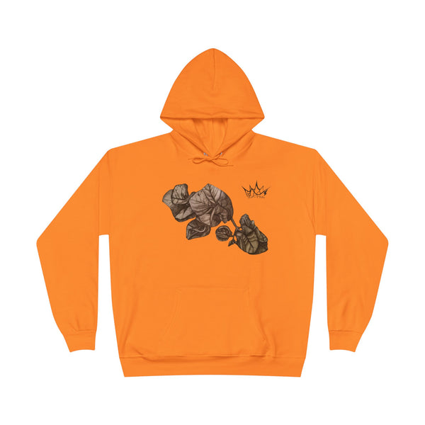 Hand Sketched Bougainvillea - Unisex EcoSmart Hoodie