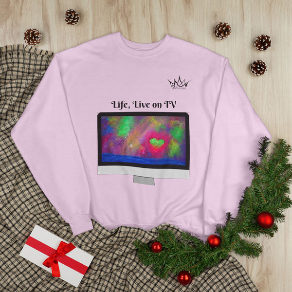 Life, Live on TV - Unisex EcoSmart Sweatshirt