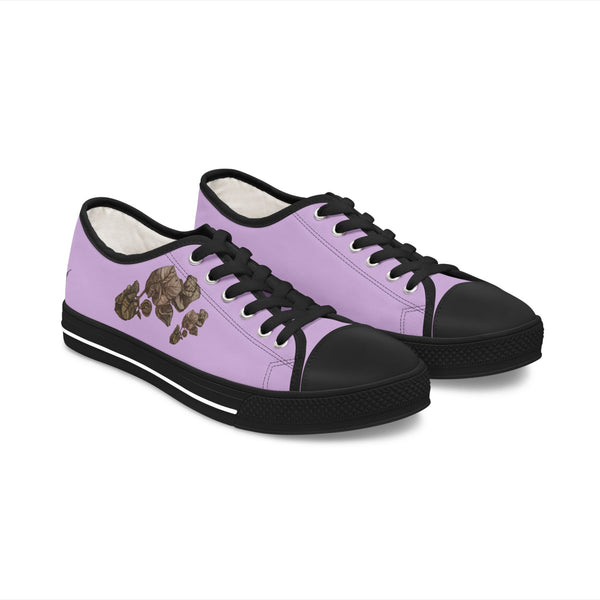 Women's Bougainvillea Sketched Art Sneakers