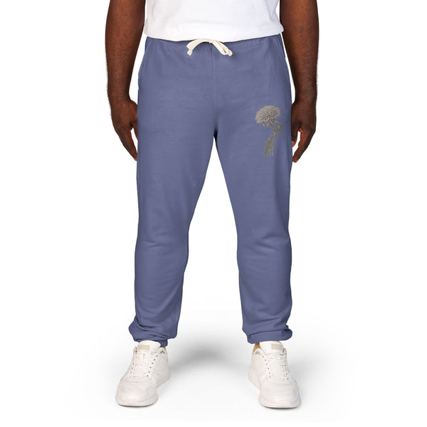Unisex Garment-Dyed Fleece Sweatpants