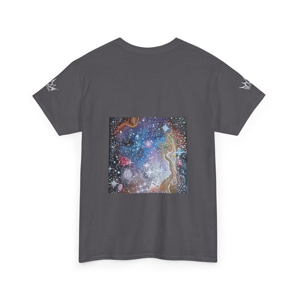 Acrylic on Canvas "Cosmic Soul" Unisex Cotton Tee