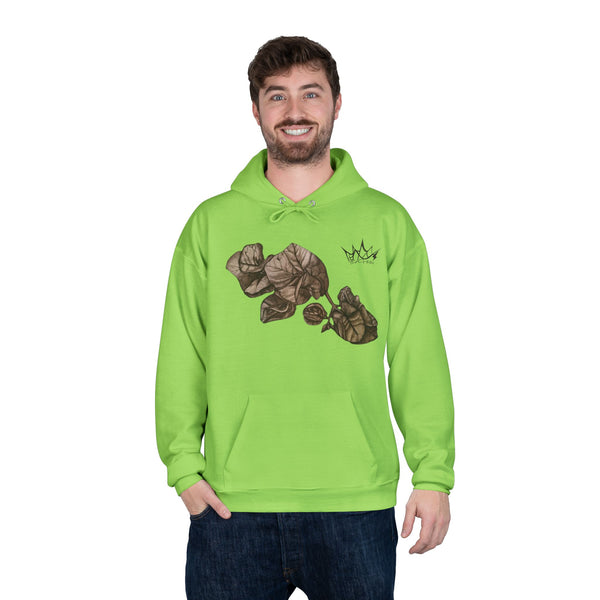 Hand Sketched Bougainvillea - Unisex EcoSmart Hoodie