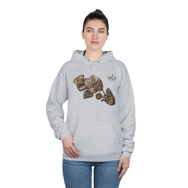 Hand Sketched Bougainvillea - Unisex EcoSmart Hoodie