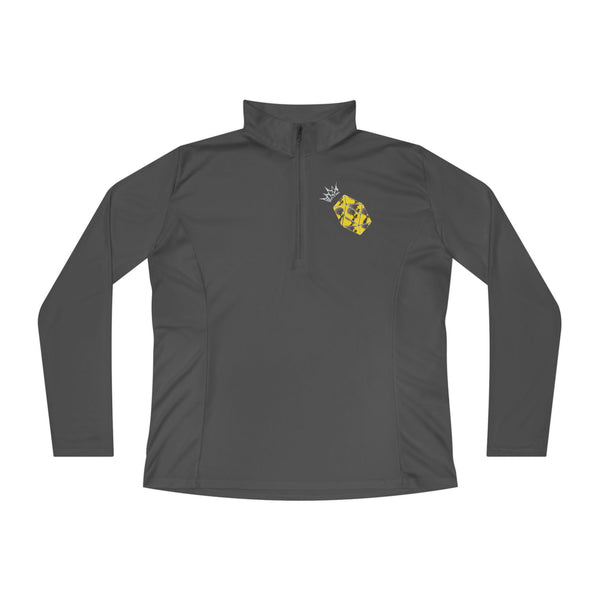 Dandelion Days - Ladies Quarter-Zip Pullover