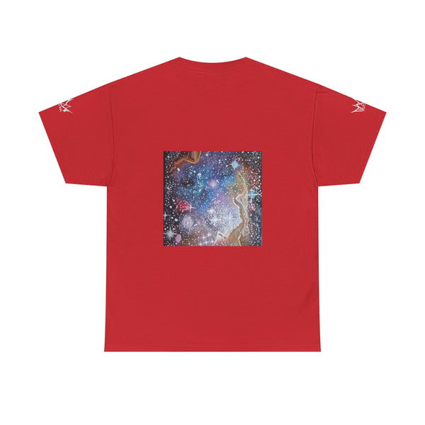 Acrylic on Canvas "Cosmic Soul" Unisex Cotton Tee