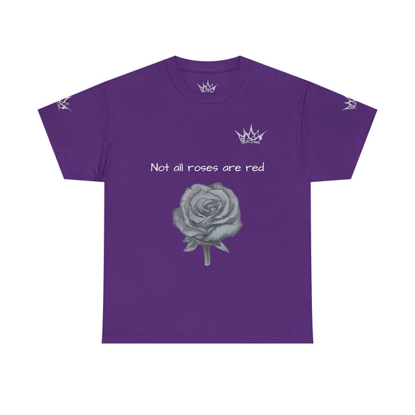 Sketched Rose Unisex Cotton Tee