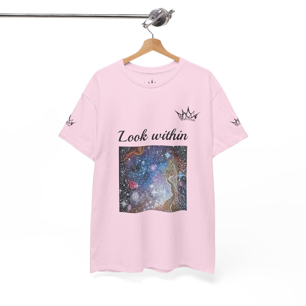 Acrylic on Canvas "Cosmic Soul" Unisex Cotton Tee