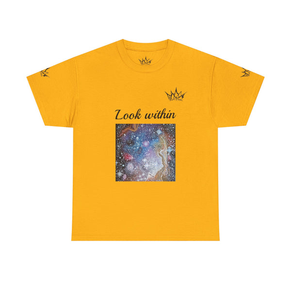 Acrylic on Canvas "Cosmic Soul" Unisex Cotton Tee