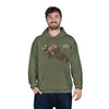 Hand Sketched Bougainvillea - Unisex EcoSmart Hoodie
