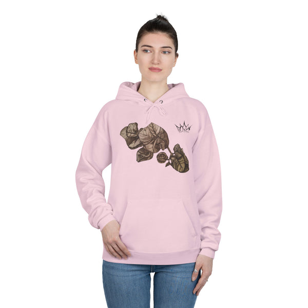 Hand Sketched Bougainvillea - Unisex EcoSmart Hoodie