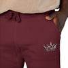 Teacher Crown Unisex Embroidered Fleece Sweatpants