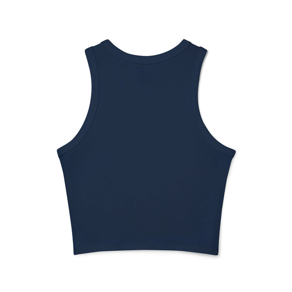 Women's Dandelion Sketched Art Crop Tank Top
