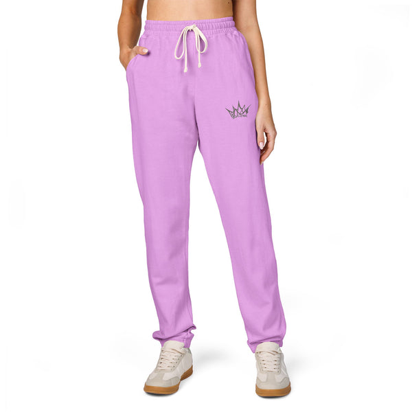 Teacher Crown - Unisex High Waisted Sweatpants