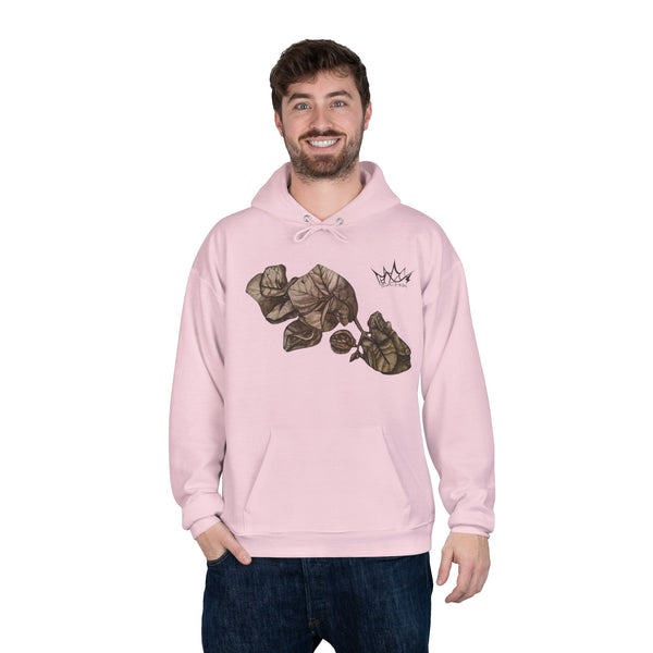 Hand Sketched Bougainvillea - Unisex EcoSmart Hoodie