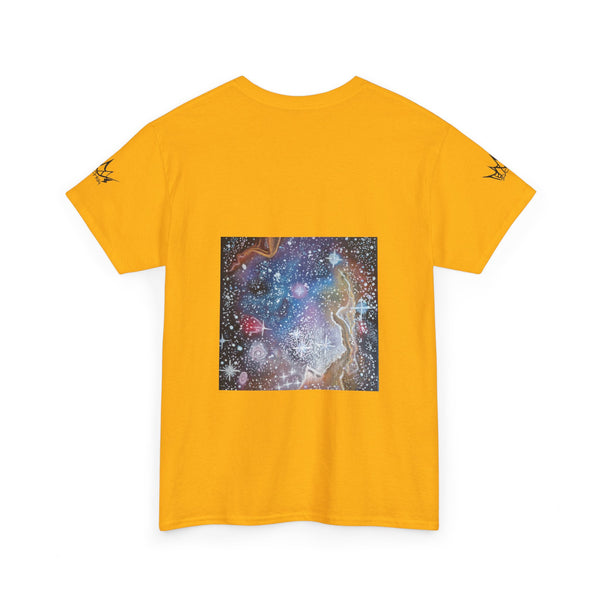 Acrylic on Canvas "Cosmic Soul" Unisex Cotton Tee