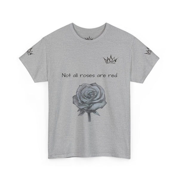 Sketched Rose Unisex Cotton Tee