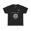 Sketched Rose Unisex Cotton Tee