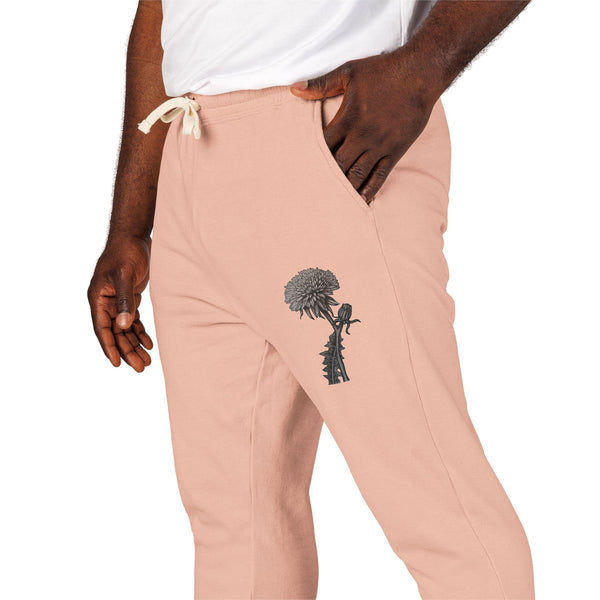 Unisex Garment-Dyed Fleece Sweatpants