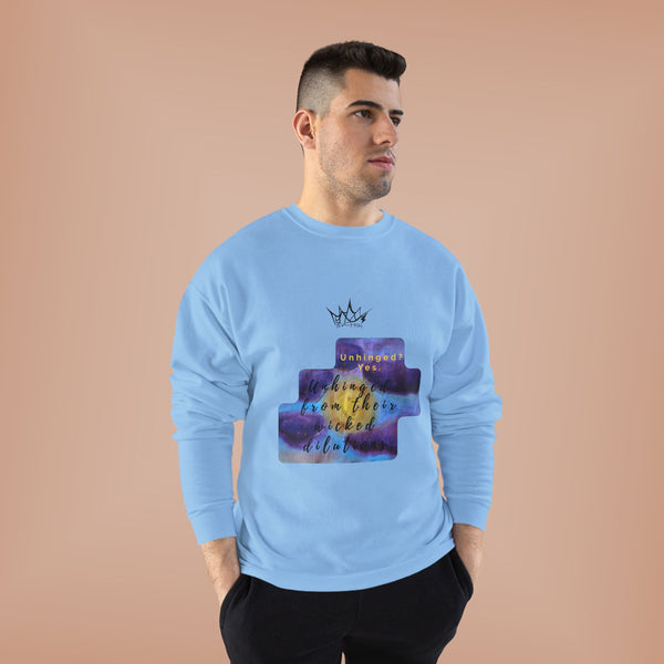 Unhinged from illusion - Unisex EcoSmart Sweatshirt
