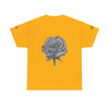 Sketched Rose Unisex Cotton Tee