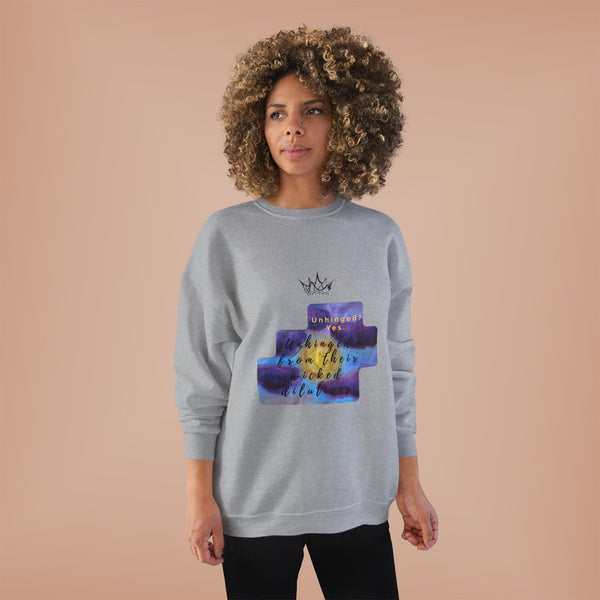 Unhinged from illusion - Unisex EcoSmart Sweatshirt