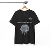 Sketched Rose Unisex Cotton Tee
