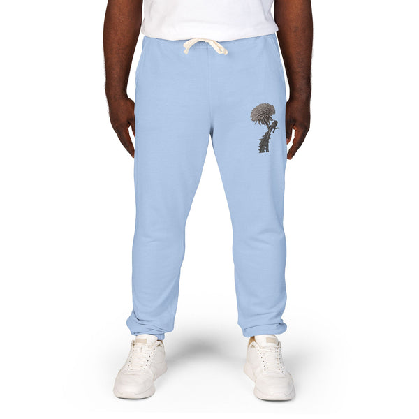 Unisex Garment-Dyed Fleece Sweatpants