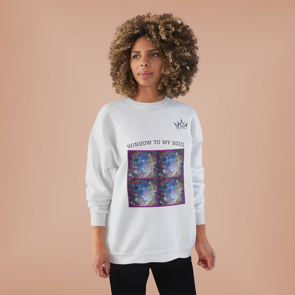 "Window to My Cosmic Soul" - Unisex EcoSmart Sweatshirt