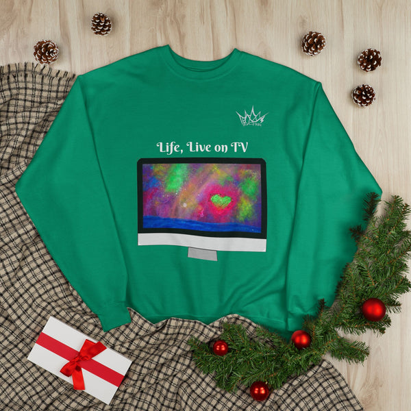 Life, Live on TV - Unisex EcoSmart Sweatshirt