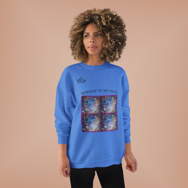 "Window to My Cosmic Soul" - Unisex EcoSmart Sweatshirt