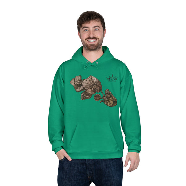 Hand Sketched Bougainvillea - Unisex EcoSmart Hoodie