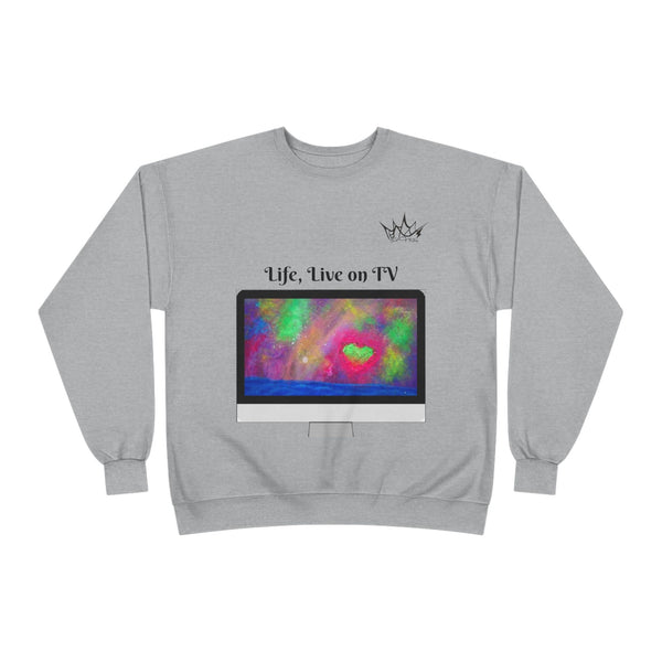 Life, Live on TV - Unisex EcoSmart Sweatshirt