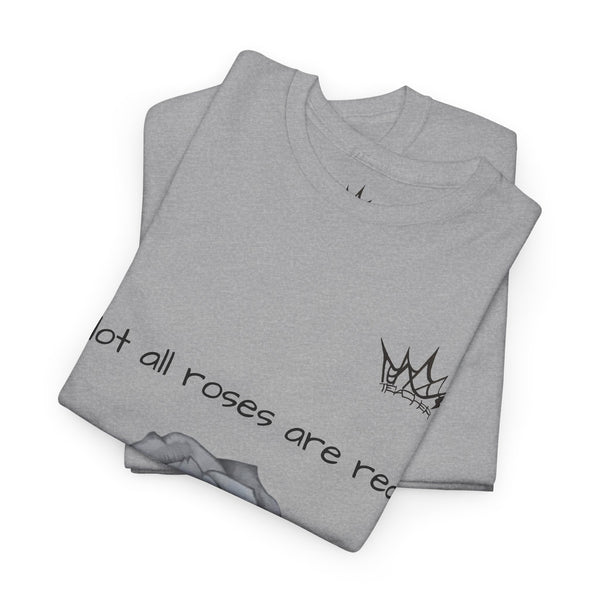 Sketched Rose Unisex Cotton Tee