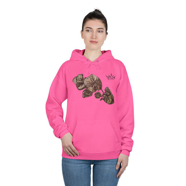 Hand Sketched Bougainvillea - Unisex EcoSmart Hoodie