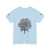 Sketched Rose Unisex Cotton Tee