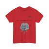 Sketched Rose Unisex Cotton Tee