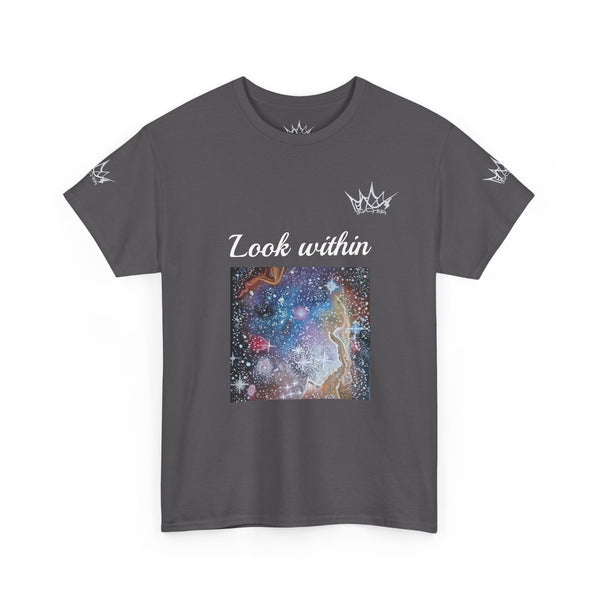 Acrylic on Canvas "Cosmic Soul" Unisex Cotton Tee