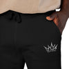 Teacher Crown Unisex Embroidered Fleece Sweatpants