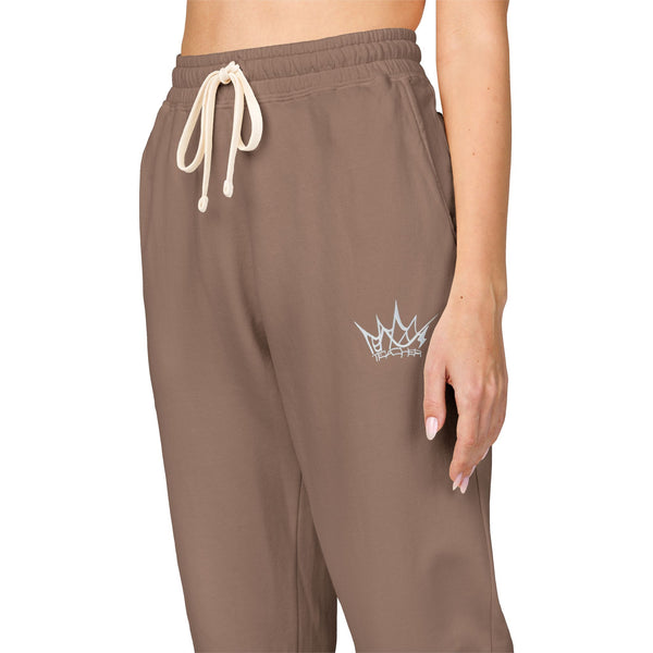 Teacher Crown - Unisex High Waisted Sweatpants