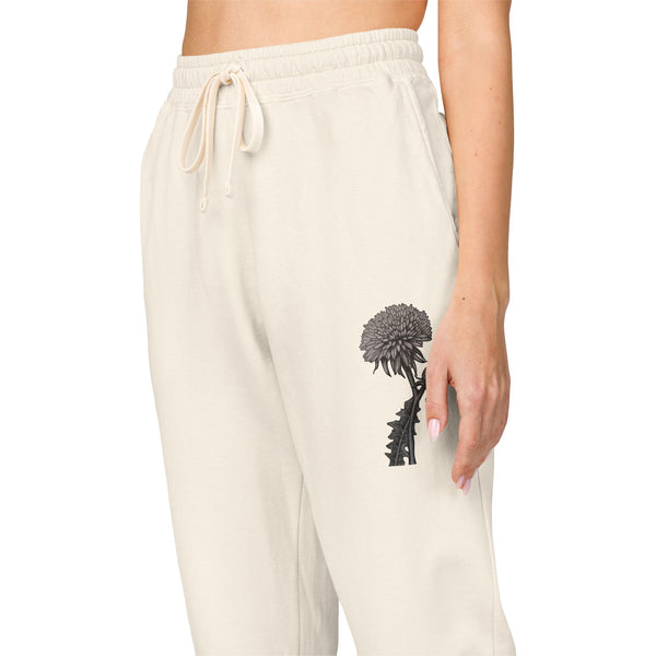 Unisex Garment-Dyed Fleece Sweatpants