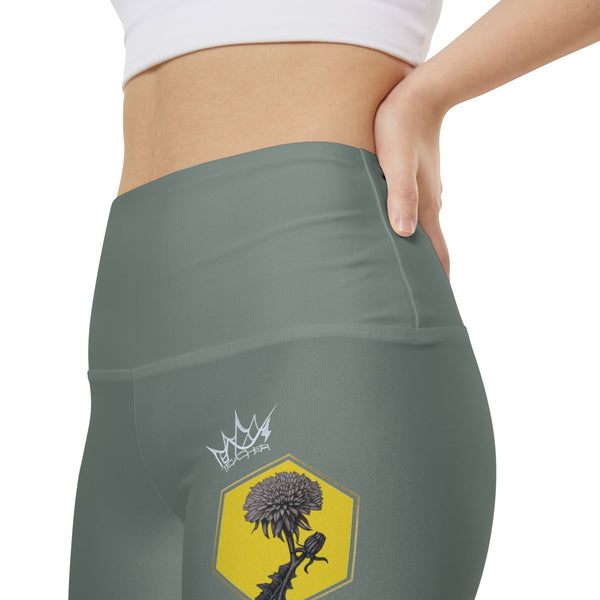 Dandelion Days – High-Waisted Workout Shorts