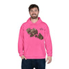 Hand Sketched Bougainvillea - Unisex EcoSmart Hoodie